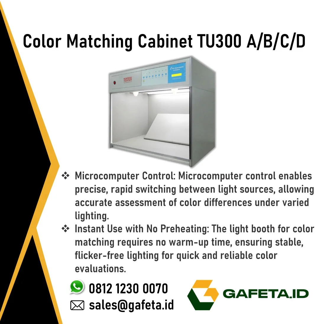 Colour Matching Cabinet - Spectrum I Prima Series untuk Color Matching